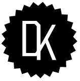 DK Logomark logo united sans